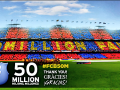 Ötvenmillióan követik a Barcelonát