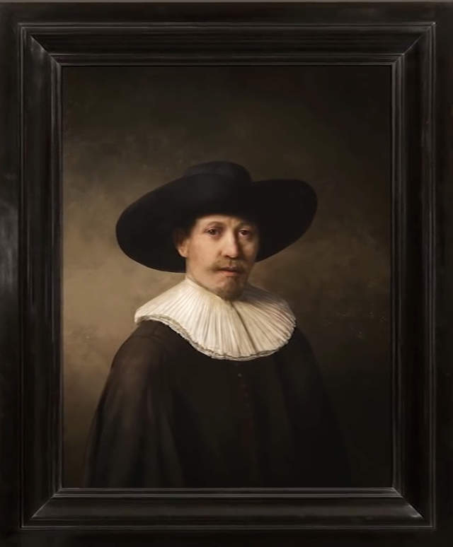 „Rembrandt-képet” festett egy számítógép