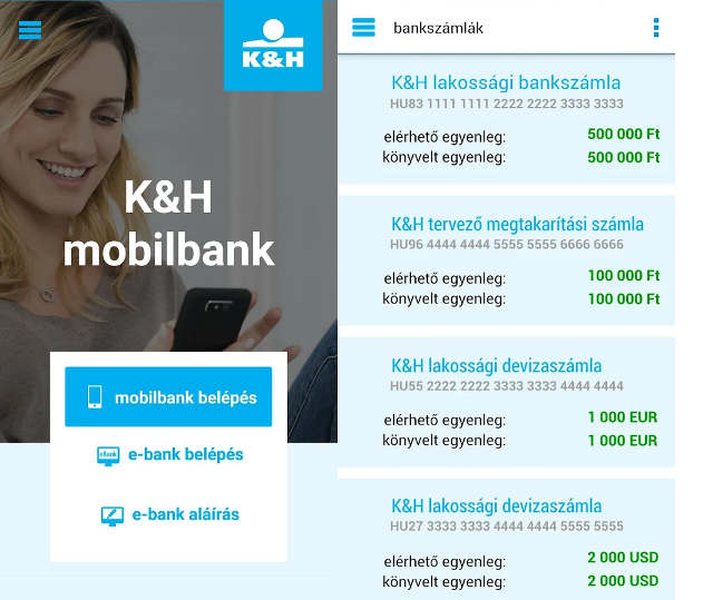 Kimaradások a K&H e-bank és mobilbank szolgáltatásaiban