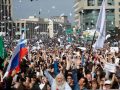 A Telegram blokkolása ellen tüntettek Moszkvában