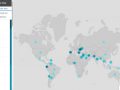 Az Oracle elérhetővé teszi az internet globális állapotát követő térképet
