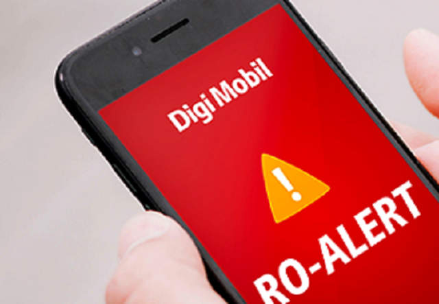 Már tesztelik a romániai mobiltelefonos riasztórendszert