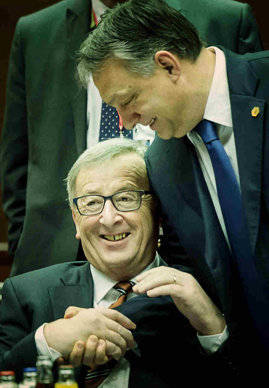 Juncker: Orbán Viktor álhíreket terjeszt