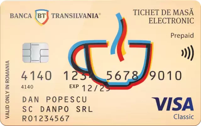 Banca Transilvania bankkártya