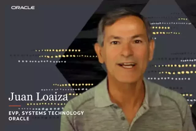 Juan Loaiza, az Oracle Mission Critical Database Technologies ügyvezető alelnöke