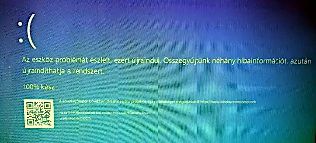 Windows 10 probléma