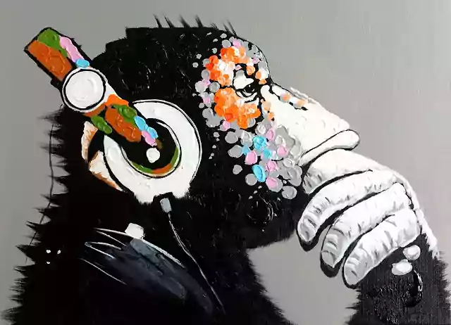 majom fejhallgató