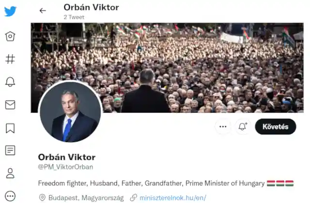 Orbán Viktor Twitter