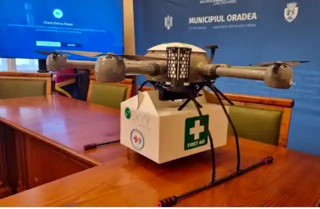 Drónok szállítják a biológiai mintákat a nagyváradi kórházak között