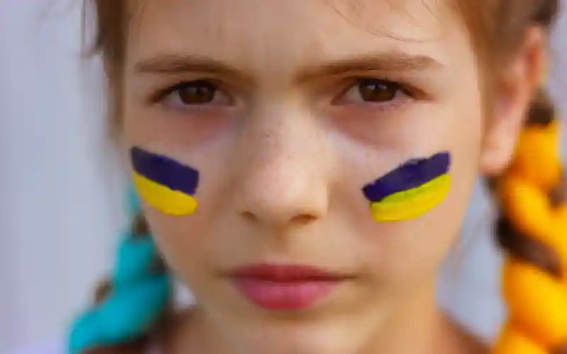 ukrán gyerek