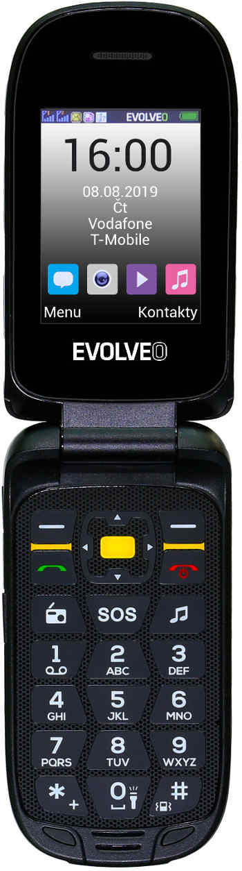 Kihajtható mobiltelefonokat mutatott be az EVOLVEO