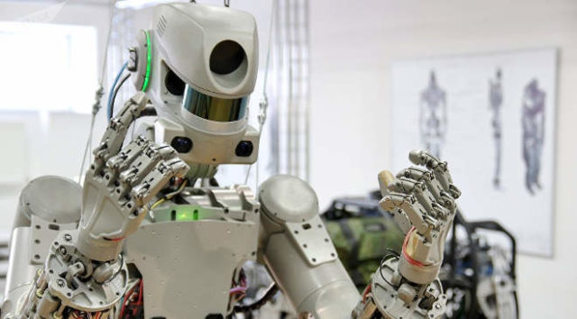 A Nemzetközi Űrállomásra ment Fedor, a butus orosz humanoid robot