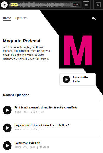 Podcasttal pótolná az Origó eladásával keletkezett űrt a Magyar Telekom