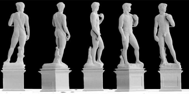 Egymilliméteres Dávid-szobrot készítettek a Zürichi Műszaki Egyetem kutatói