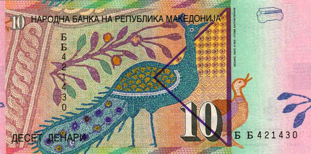 Makedon dollár (dénár)