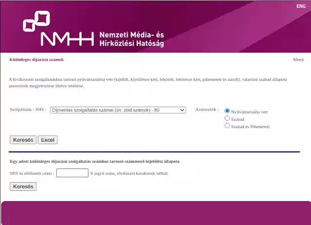 NMHH: ellenőrizhetők az emelt díjas számok mögött álló szolgáltatások